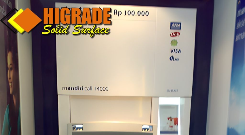 Produsen Casing ATM Solid Surface Desain Elegan dan Minimalis